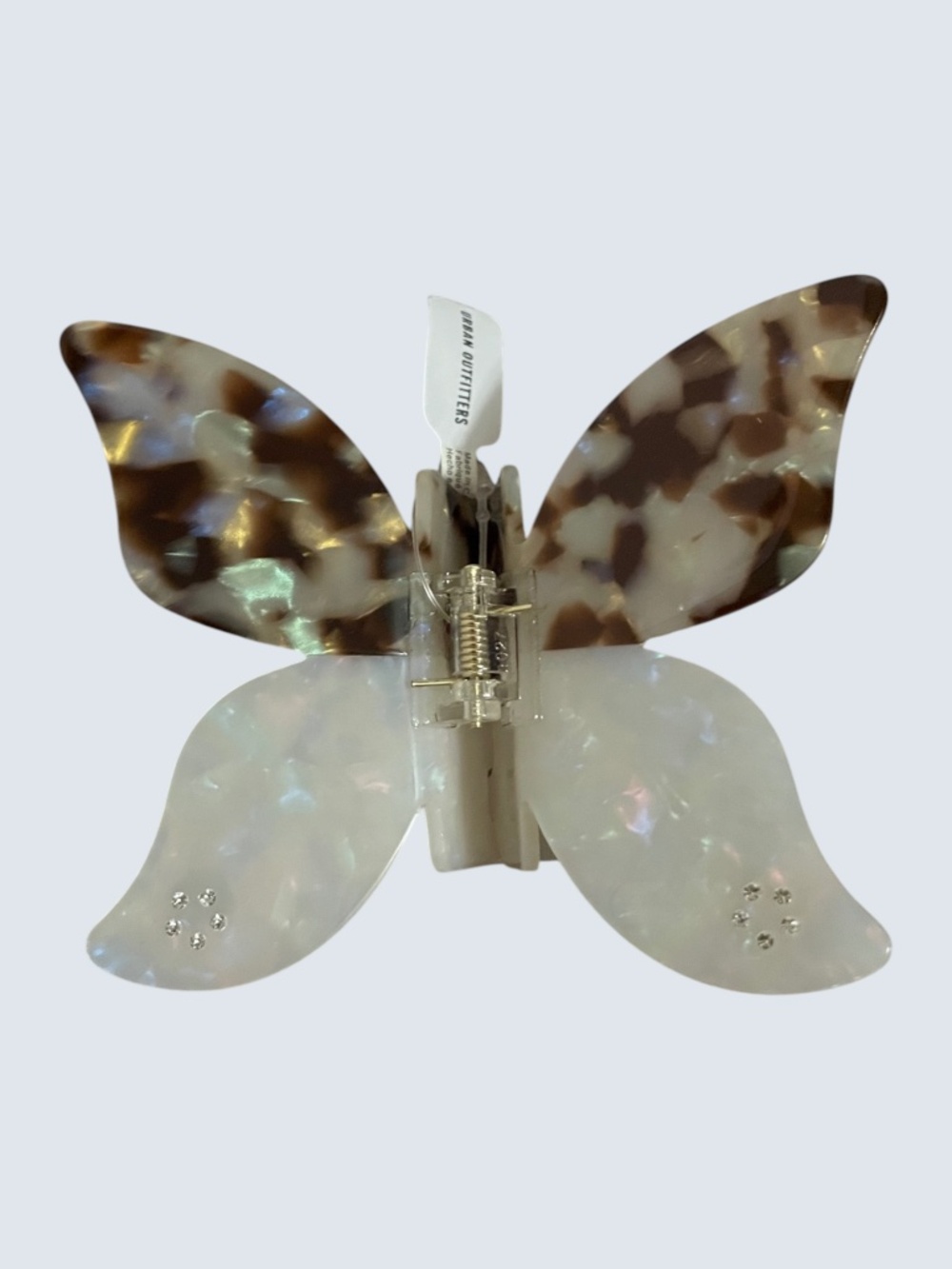 Urban Outfitters Butterfly Acetate Claw Clip